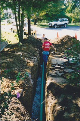 Water Line Installation